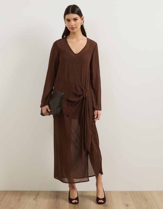 Atmos&Here - Hazel Long Sleeve Maxi Dress