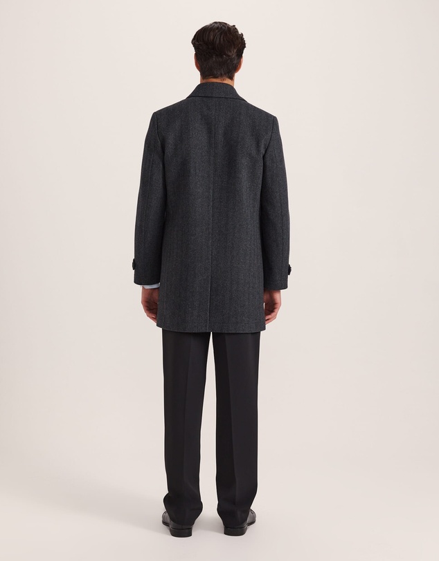 SABA - Corey Herringbone Wool Coat