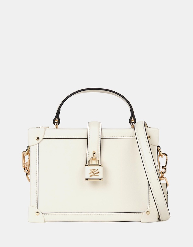 Karl Lagerfeld - K/Autograph Padlock Small Trunk Bag