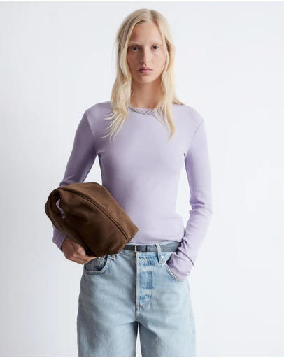 & Other Stories - Ribbed LS Top