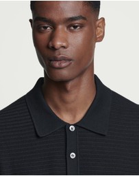 COS - Guy Cotton Stitch Polo