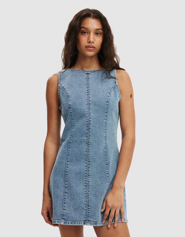 Cotton On - Harley Denim Mini Dress