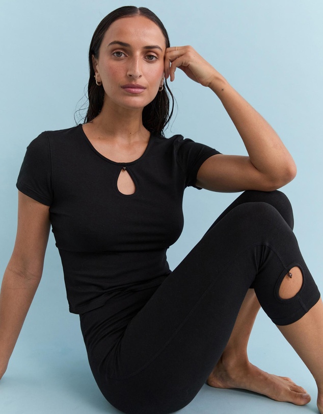 Pinky & Kamal - Beaded T-Shirt