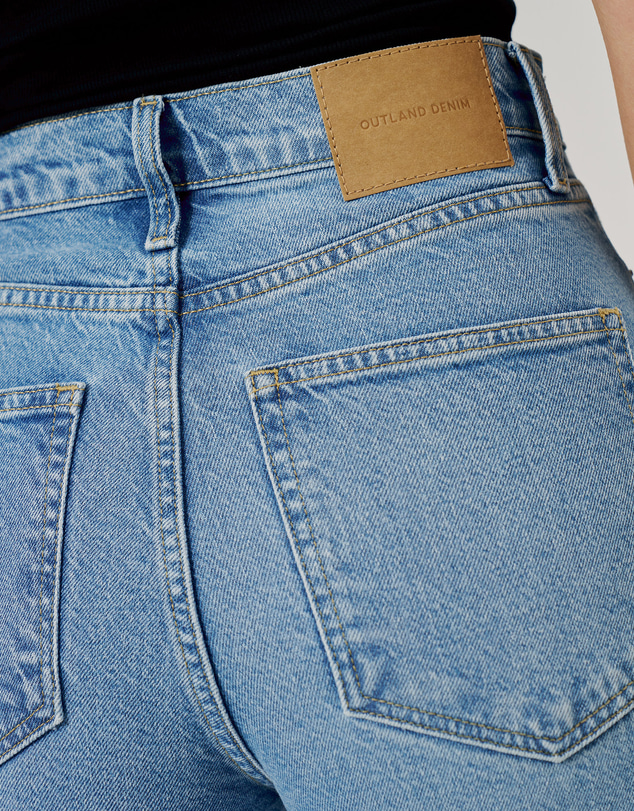 Outland Denim - Zoe High Straight Jeans