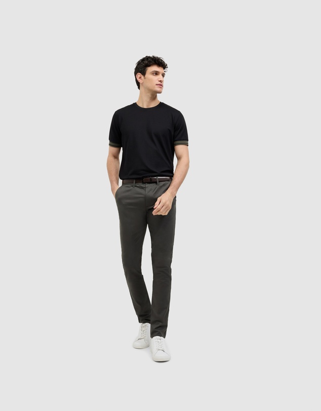 Politix - Curtis Travel Striped Pique Tee