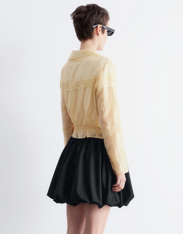 & Other Stories - Long Sleeve Lace Blouse