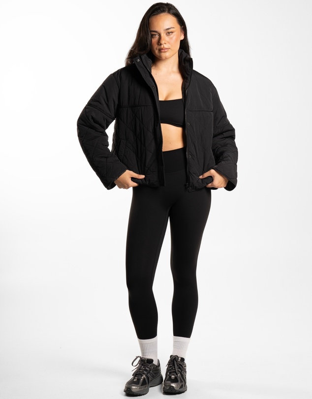Active Basics - Quilted Puffer - Onyx