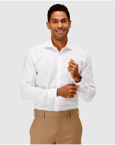 Brooksfield - Royal Oxford Business Shirt