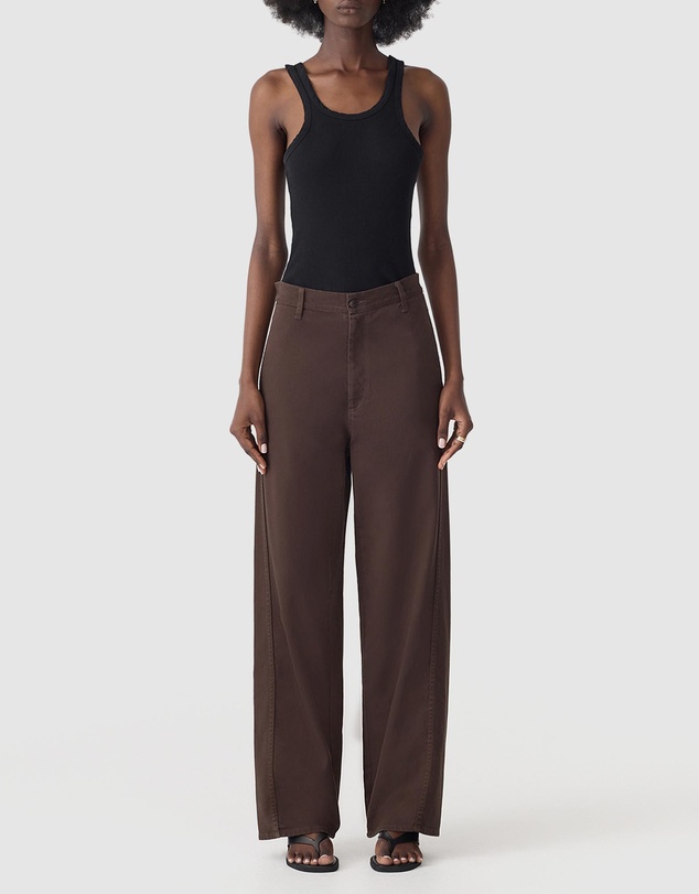 Bassike - Cotton Twill Straight Leg Pant