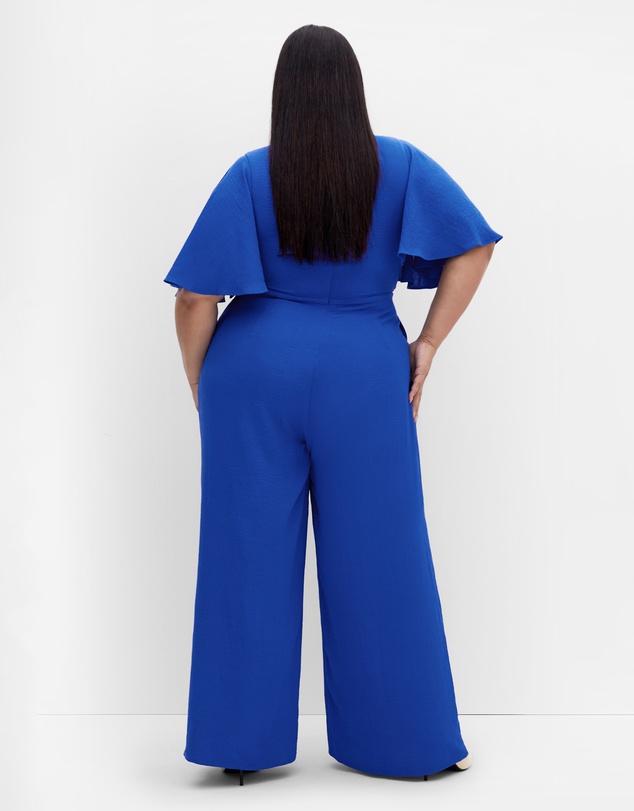 City Chic - Braelynn V Neck Jumpsuit