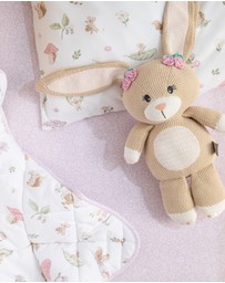 Living Textiles - 2 Pack Organic Cot Fitted Sheet - Whimsical Wonderland