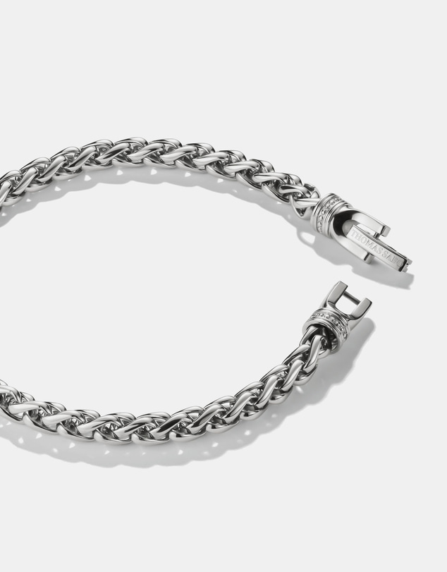 THOMAS SABO - Stainless Steel Adjustable Box Chain Bracelet 5mm
