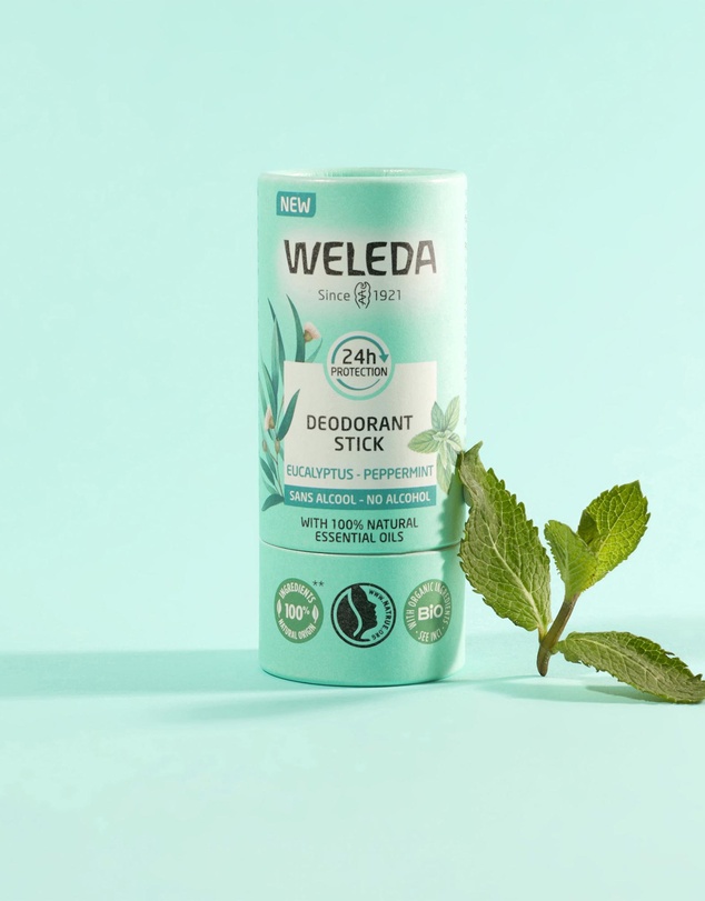 Weleda - Deodorant Stick Eucalyptus-Peppermint, 50G