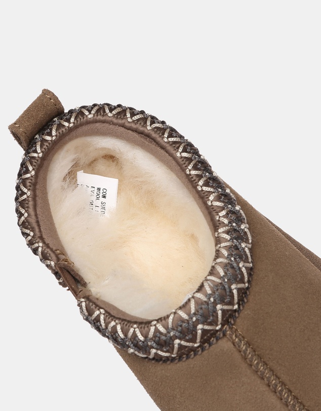 EVERAU - Australian Shepherd Ugg Tay Kids Cow Suede Upper House Shoes