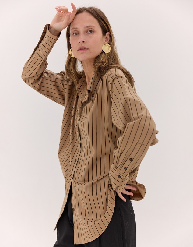 Cloth & Co. - The Classic Shirt | Coffee & Black