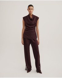 Witchery - Crepe Cowl Tank Top