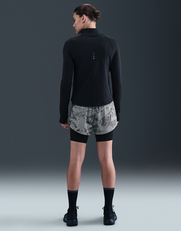 Nike - Swift Mid-Rise 2-In-1 Reflective Running Shorts