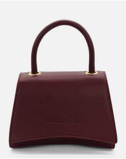 Morgan & Taylor - Zoella Top Handle Bag in Plum Purple