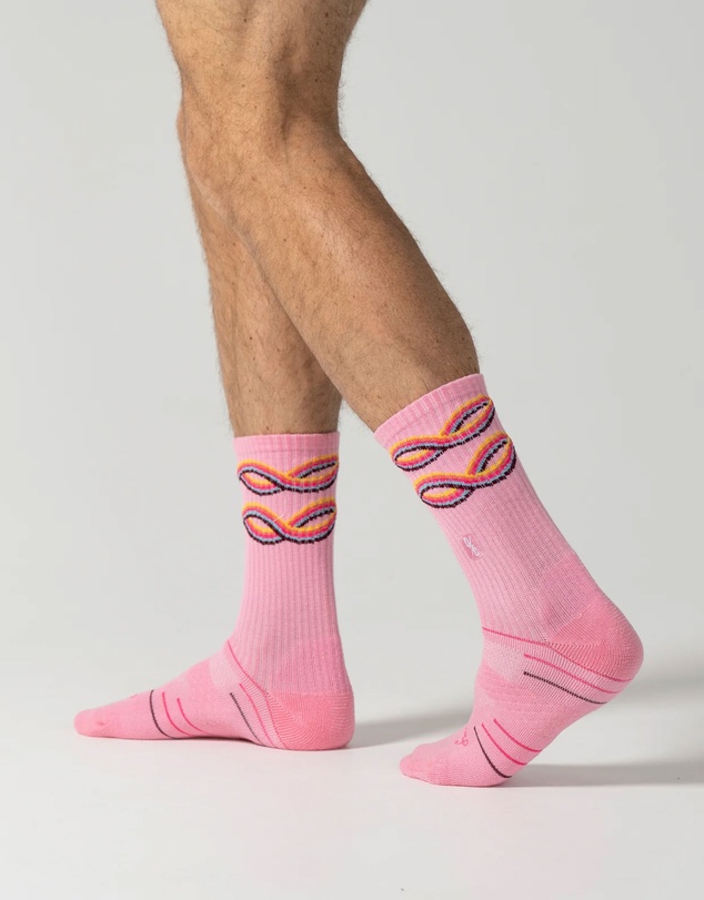 Swanky Socks - Pink Roots & Rhythm