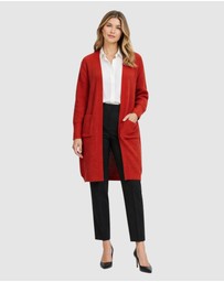 Honey and Beau - V Neck Rib Cardign