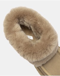 EVERAU - EverAU Ugg Loofee Cow Suede Upper UGG Boots