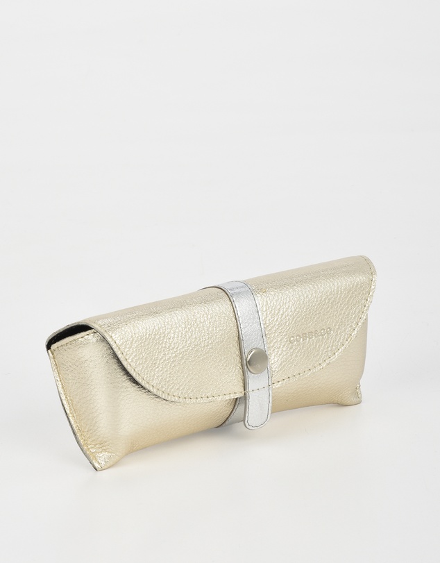 Cobb & Co - Iris Two Tone Leather Glasses Case