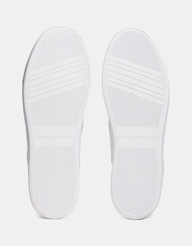 Tommy Hilfiger - Leather Cupsole Sneakers - Women's