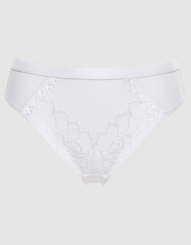 Sans Complexe - Coton D'Arum Organic Cotton Brief with Lace