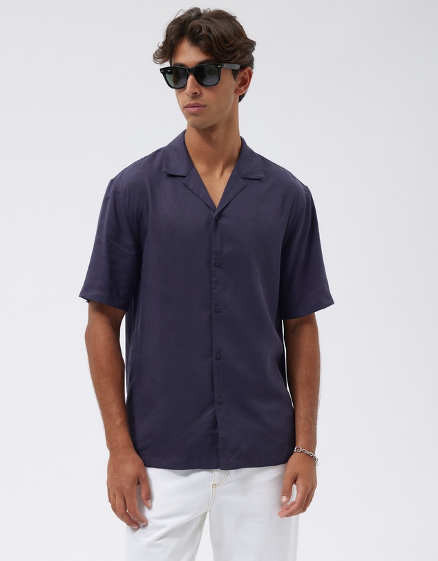 AERE - Saltair Linen Blend Shirt