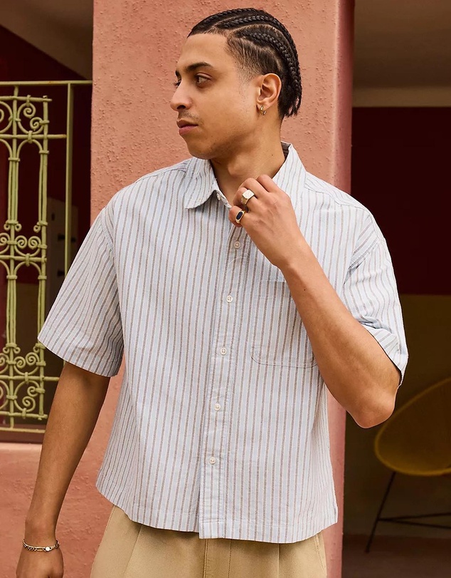 BDG By Urban Outfitters - Boxy Stripe Shirt