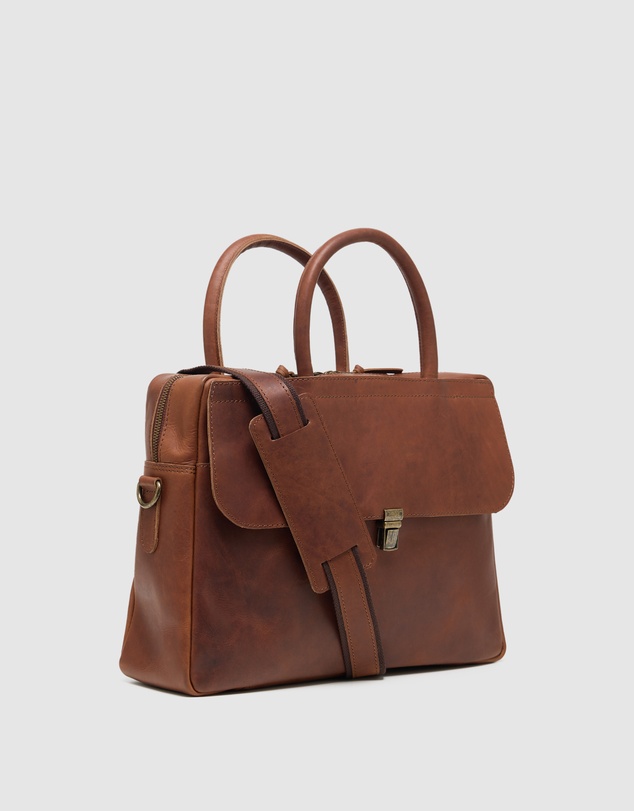 Oxford - Bartell Leather Briefcase