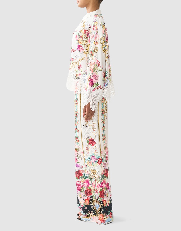 Camilla - Wide Leg Waisted Pants