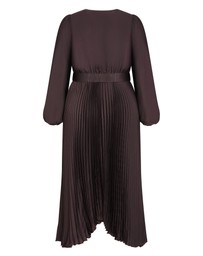 City Chic - Amara Pleat Midi Dress