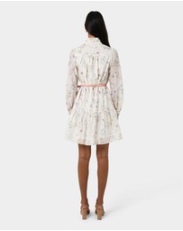 Forcast - Aurae Floral Tiered Dress