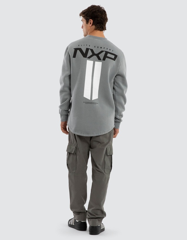 Nena & Pasadena - Crew Dual Curved Sweater