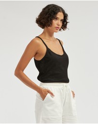 Amelius - Lise Raw Hem Tank