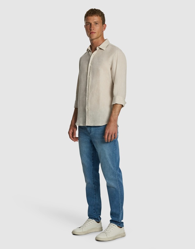 yd. - West Hampton Pure Linen Shirt