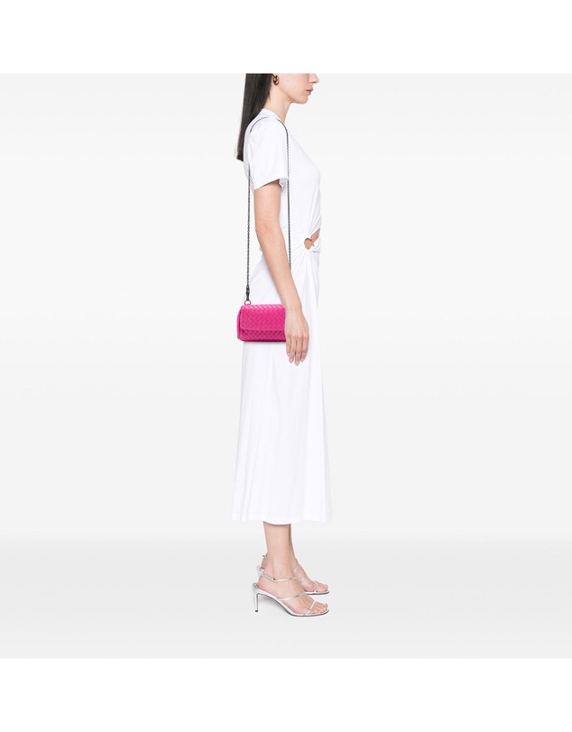 Pre-Loved by Azura Reborn - Pre-Loved Mini Nappa Intrecciato Expandable Chain Flap Crossbody