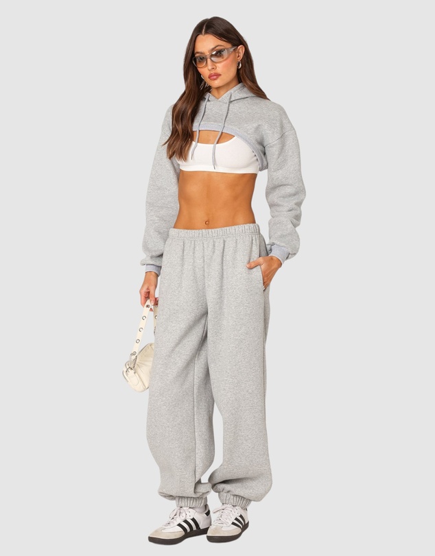 EDIKTED - Eden Shrug Hoodie