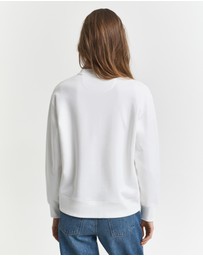 Gant - Shield Half Zip Sweatshirt
