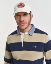 Gant - Chambray Collar Striped Heavy Rugger