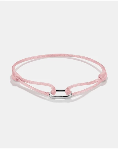 THOMAS SABO - THOMAS SABO Connect Textile Bracelet Pink