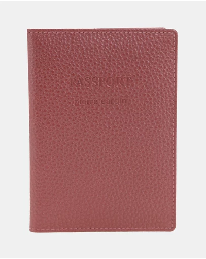 Pierre Cardin - Pierre Cardin Leather Passport Wallet Cover