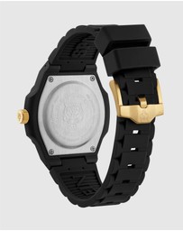 Plein Sport - VIPER EDITION I 42mm Black Dial and Black Silicone Strap