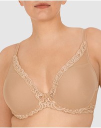 Natori - Feathers Lightly Padded Wired Plunge Bra