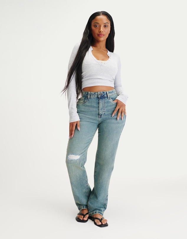Cotton On - Curvy Stretch Straight Jean
