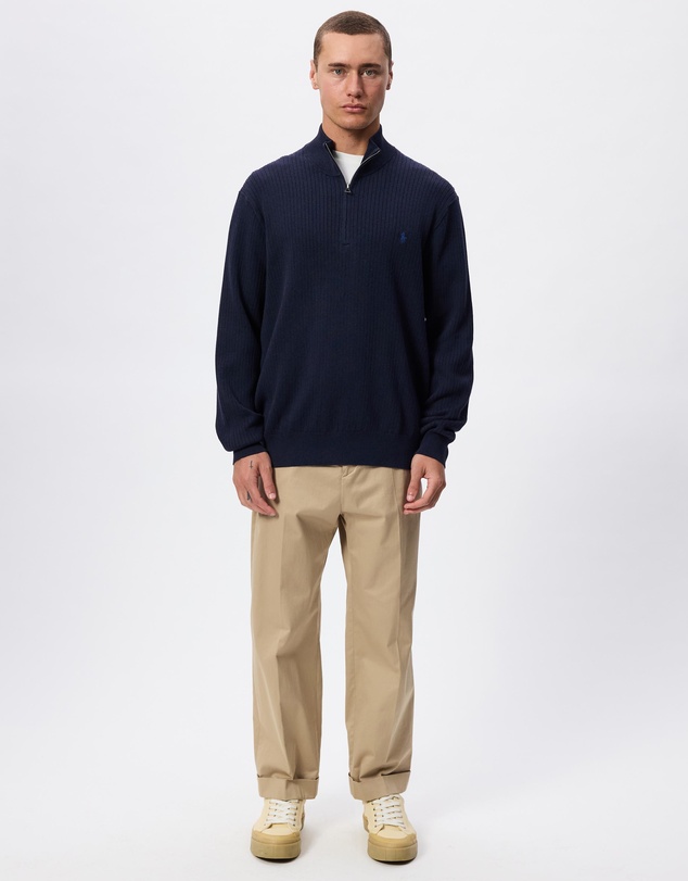 Polo Ralph Lauren - ICONIC EXCLUSIVE - Rib LS Half Zipped Knit