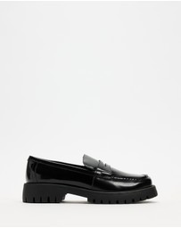 AERE - Chunky Leather Loafers