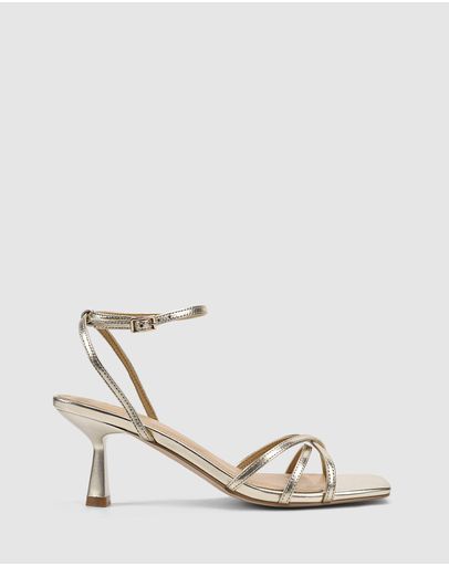 Gold Metallic Leather