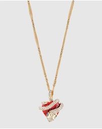 GUESS - Gold-Tone Vintage Guess Necklace